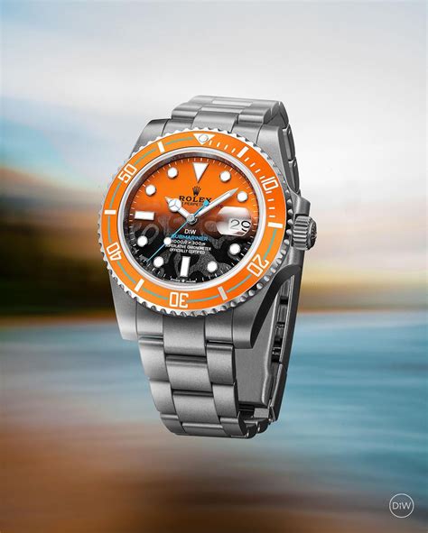 rolex orange submariner|rolex submariner cheapest price.